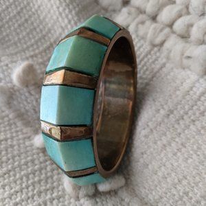 Mixed Material Fashion Bracelet